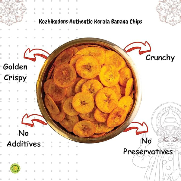 KOZHIKODEN'S Chilli Tomato Banana Chips | 200g