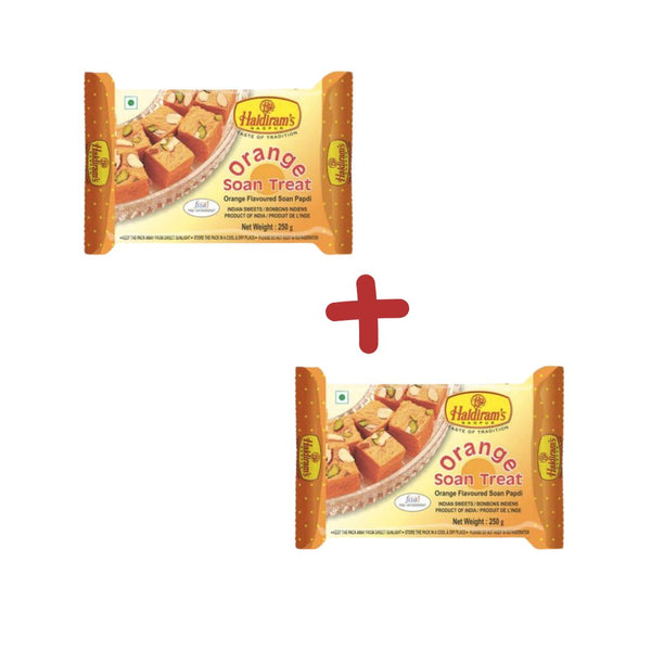 Haldiram's Soan Papdi Orange |BB:01.JUN.2025 |Buy 1 Get 1 Free