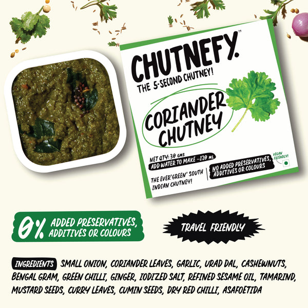 Chutnefy Coriander Chutney 30Gm