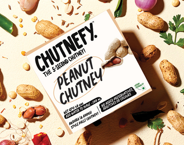 Chutnefy Andhra Style Peanut Chutney 40Gm