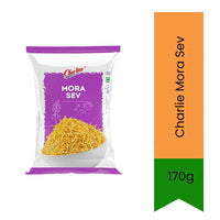Charlie Mora Crunchy Gram Flour Noodles (Sev) | 170g - Traditional Indian Namkeen Snack for Tea Time & Chaat Toppings, Crispy Texture & Savory Flavor | South Africa | India Bazaar