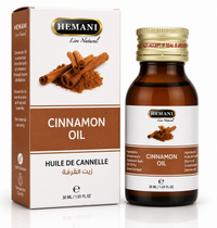Hemani Live Natural Cinnamon Oil (Dalchini Essential Oil) | 30ml - Skin Care(For External Use Only)