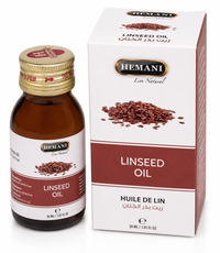 Hemani Live Natural Linseed Oil (Alsi Ka Tel / Flaxseed Oil) | 30ml - Hair & Skin Care (For External Use Only)