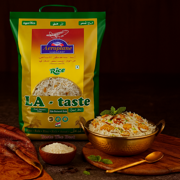 Aeroplane la taste Sella basmati rice(green)