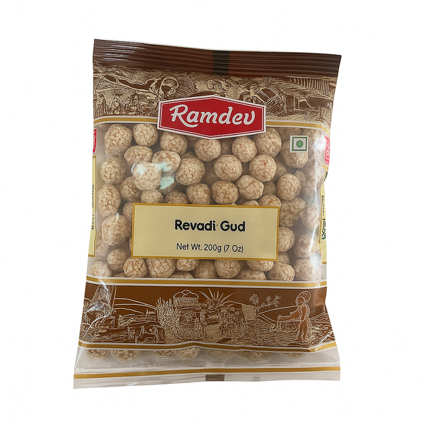 Ramdev Revadi Sugar 200g | Traditional Sweet Treat | BB:FEB.2027