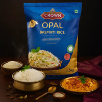 Crown Opal Premium Basmati Rice | 5kg