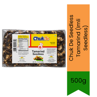 Chuk De Seedless Tamarind (Imli Seedless) - Premium Quality Whole Dried Tamarind for Chutneys, Sambar & Curries | Delivers Authentic Tangy Flavor & Rich Taste | South Africa | India Bazaar