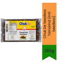Chuk De Seedless Tamarind (Imli Seedless) - Premium Quality Whole Dried Tamarind for Chutneys, Sambar & Curries | Delivers Authentic Tangy Flavor & Rich Taste | South Africa | India Bazaar