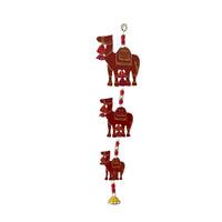 Handcrafted Camel Design Wall Hanging – Traditional Rajasthani Home Décor Maroon