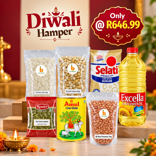 IB Diwali Hamper 2 | 1 Pack - Festive Indian Sweets & Snack Hamper | Authentic Taste, Rich Celebration & Premium Gifting | South Africa | India Bazaar