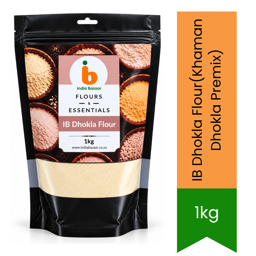 IB Dhokla Flour (Khaman Dhokla Premix) - Chickpea Flour Blend for Light Fluffy Snacks & Breakfast, Quick Ready-to-Steam Meal | South Africa | India Bazaar