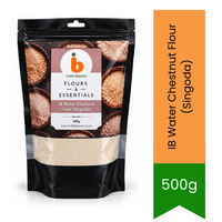 IB Water Chestnut Flour (Singoda) - Gluten-Free Flour for Baking, Pancakes & Fasting Recipes, Light & Easy to Digest | South Africa | India Bazaar