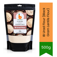 IB Urad Flour (Black Gram Lentils Flour) - Premium Fine Flour for Crispy Dosa, Fluffy Idli Batter, Papad Making & Savoury South Indian Cooking | South Africa | India Bazaar