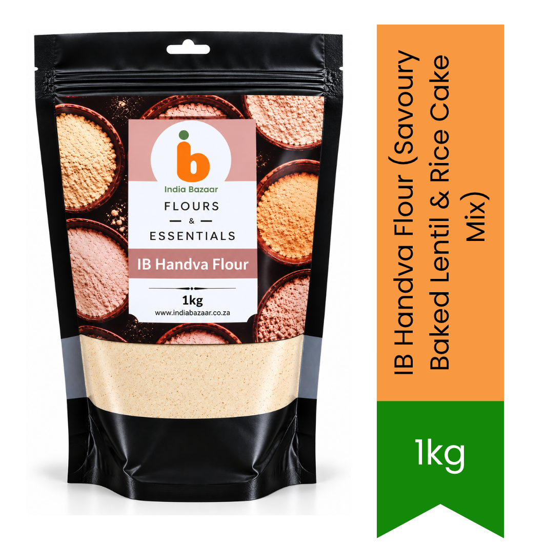 IB Handva Flour (Savoury Baked Lentil & Rice Cake Mix) - Multigrain Flour for Healthy Baking, Snacks & Meals, High Fiber Nutrition | South Africa | India Bazaar