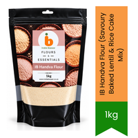 IB Handva Flour (Savoury Baked Lentil & Rice Cake Mix) - Multigrain Flour for Healthy Baking, Snacks & Meals, High Fiber Nutrition | South Africa | India Bazaar