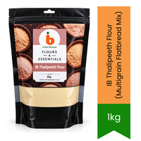 IB Thalipeeth Flour (Multigrain Flatbread Mix) - Healthy Roasted Grain Blend for Spiced Maharashtrian Savoury Pancakes & Nutritious Breakfasts | South Africa | India Bazaar