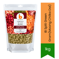 IB Split Green Gram (Moong Chilka Dal) - Easy-to-Digest Light Protein Lentils for Everyday Nutritious Khichdi, Soups & Savoury Porridges | South Africa | India Bazaar