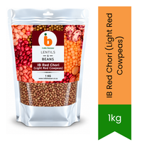 IB Red Chori (Light Red Cowpeas / Adzuki Beans) - Premium Whole Pulse | Nutrient-Rich Legume for Traditional Curries & Dal | South Africa | India Bazaar