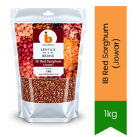 IB Red Sorghum (Jowar / Cholam Grain) - Premium Whole Grain | Nutrient-Rich Gluten-Free Staple for Healthy Meals | South Africa | India Bazaar