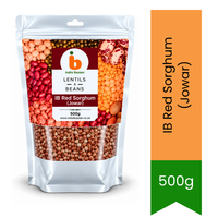 IB Red Sorghum (Jowar / Cholam Grain) - Premium Whole Grain | Nutrient-Rich Gluten-Free Staple for Healthy Meals | South Africa | India Bazaar