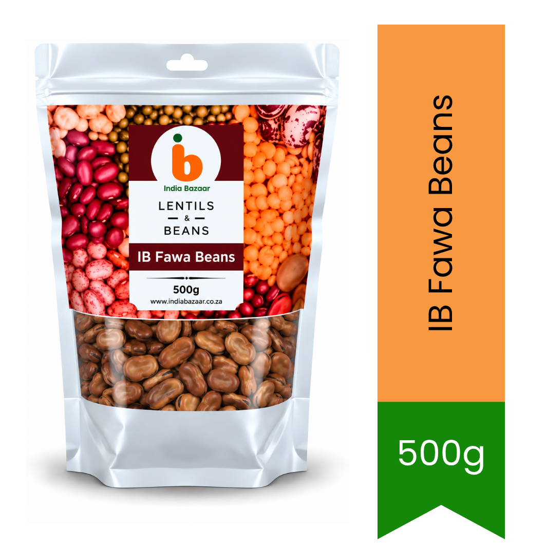 IB Fawa Beans (Bakla Beans / Broad Beans) - Premium Whole Pulse | Nutrient-Rich Legume for Traditional Stews & Curries | South Africa | India Bazaar