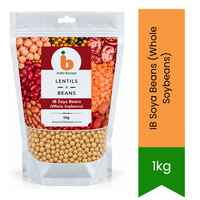 IB Soya Beans (Whole Soybeans) - Premium Pure Protein-Rich Legumes for Healthy Cooking, Soups & Salads | Delivers Essential Minerals & High Fiber | South Africa | India Bazaar