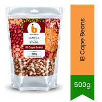 IB Cape Beans - Premium Whole Pulse | Nutrient-Rich Legume for Traditional Soups & Stews | South Africa | India Bazaar