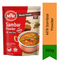 MTR Sambar Powder | 200g - Authentic South Indian Masala for Sambar, Lentil Dishes & Curries, Rich Aroma & Homemade Taste | South Africa | India Bazaar