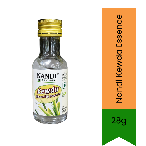 Nandi Kewda Essence (Kewra Flavour) - Aromatic Food Essence for Biryani, Sweets & Desserts, Enhances Taste & Fragrance | South Africa | India Bazaar
