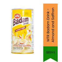 MTR Badam Drink (Almond & Saffron) - Nutritious, Creamy & Refreshing Beverage | Rich Almond Taste with Premium Saffron | South Africa | India Bazaar