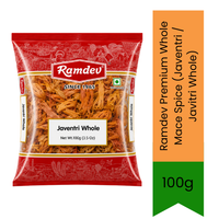 Ramdev Premium Whole Mace Spice (Javentri / Javitri Whole) - Highly Aromatic Exotic Mace Blades Perfect for Authentic Biryanis, Mughlai Curries & Warm Garam Masala Blends | Infuses Deep Sweet & Peppery Warmth | South Africa | India Bazaar
