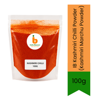 IB Kashmiri Chilli Powder (Kashmiri Marchu Powder) - Premium Mild Ground Red Pepper for Rich Crimson Colour in Tandoori & Curry Gravies | South Africa | India Bazaar