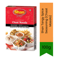 Shan Tangy Spice Seasoning (Chaat Masala) - Zesty, Sour, Salty & Lightly Spicy Blend | Snack, Fruit & Salad Enhancer | South Africa | India Bazaar
