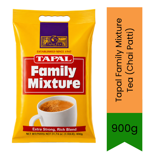 Tapal Family Mixture Tea (Chai Patti) | 900g - Premium Blended Granular Black Tea for Rich Karak Milk Tea | Delivers Strong Aroma, Robust Taste & Deep Color | South Africa | India Bazaar