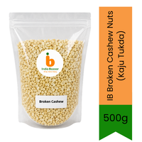 IB Broken Cashew Nuts (Kaju Tukda) - Premium Quality Split Cashews for Indian Sweets, Kheer, Gravies & Baking | Delivers Rich Creamy Taste & Nutritious Crunch | South Africa | India Bazaar