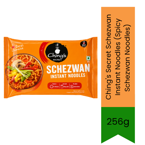 Ching's Secret Schezwan Instant Noodles (Spicy Schezwan Noodles) | 256g - Authentic Spicy Indo-Chinese Instant Noodles for Quick Meals & Snacks | Delivers Bold Flavor & Chewy Texture | South Africa | India Bazaar