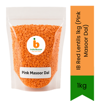 IB Red Lentils (Pink Masoor Dal) - Best Value, High Protein & Fast Cooking | Perfect for Soups, Curries & Meals | South Africa | India Bazaar