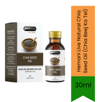 Hemani Live Natural Chia Seed Oil (Chia Beej Ka Tel) | 30ml - Skin Care(For External Use Only)