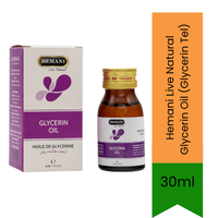 Hemani Live Natural Glycerin Oil (Glycerin Tel) | 30ml - Skin Care(For External Use Only)