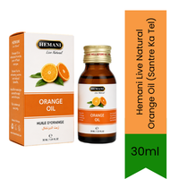 Hemani Live Natural Orange Oil (Santre Ka Tel) | 30ml - Skin Care(For External Use Only)