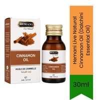 Hemani Live Natural Cinnamon Oil (Dalchini Essential Oil) | 30ml - Skin Care(For External Use Only)
