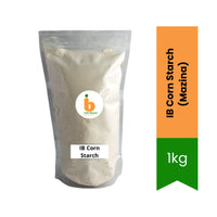 IB Corn Starch Mazina (Makai No Lot) | 1kg Value Pack - Premium Fine Thickening Flour for Chinese Gravies, Crispy Fritters, Soups & Baking | South Africa | India Bazaar