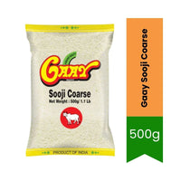 Gaay Sooji Coarse / Coarse Semolina / Rava 1Kg| Best Value, Hearty Texture & Filling Meals | Perfect for Breakfast, Baking & Cooking | South Africa | India Bazaar