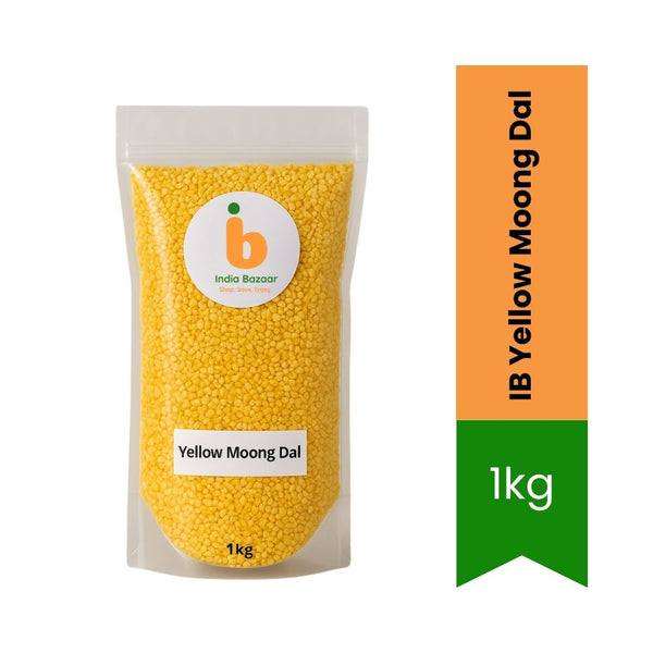 IB Yellow Moong Dal 1kg – Premium Quality for Wholesome Indian Cooking