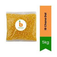 IB Split Chickpeas 5kg (Chana Dal / Split Bengal Gram) | Bulk Saver, High Protein & Unpolished | Perfect for Soups, Curries & Meals | South Africa | India Bazaar