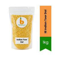 IB Split Pigeon Peas / Toor Dal 1kg | Protein-Rich Lentils for Soups, Stews, Curries & Pap | Mild, Nutty & Hearty | South Africa | India Bazaar