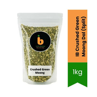 IB Split Green Beans / Crushed Green Moong / Green Gram 1kg | Best Value, High Protein & Unpolished | Perfect for Soups, Curries & Meals | South Africa | India Bazaar