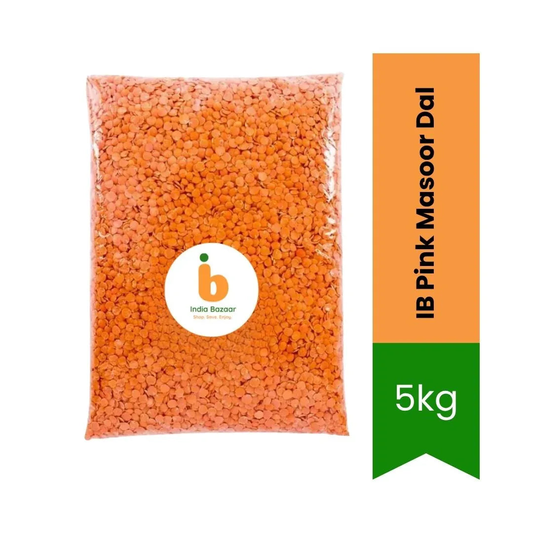 IB Red Lentils (Pink Masoor Dal) - Best Value, High Protein & Fast Cooking | Perfect for Soups, Curries & Meals | South Africa | India Bazaar