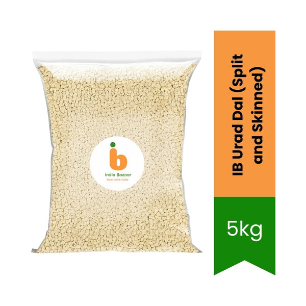 IB Urad Dal (Split and Skinned) – 5Kg | Premium White Split Black Gram