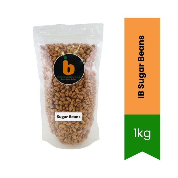 IB Sugar Beans 1Kg – Red Speckled Boontjies (Chitra Beans / Rajma Style)